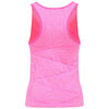 Space Dyed U Neck Racerback Running Vest