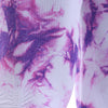 Sports Elastic Waist Tie Dyed Women's Cropped Leggings