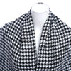 Oversize Tassel Decoration Lattice Design Ladies Warm Scarf