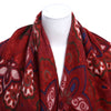 Vintage Floral Printed Weaving Warm Ladies Acrylic Scarf