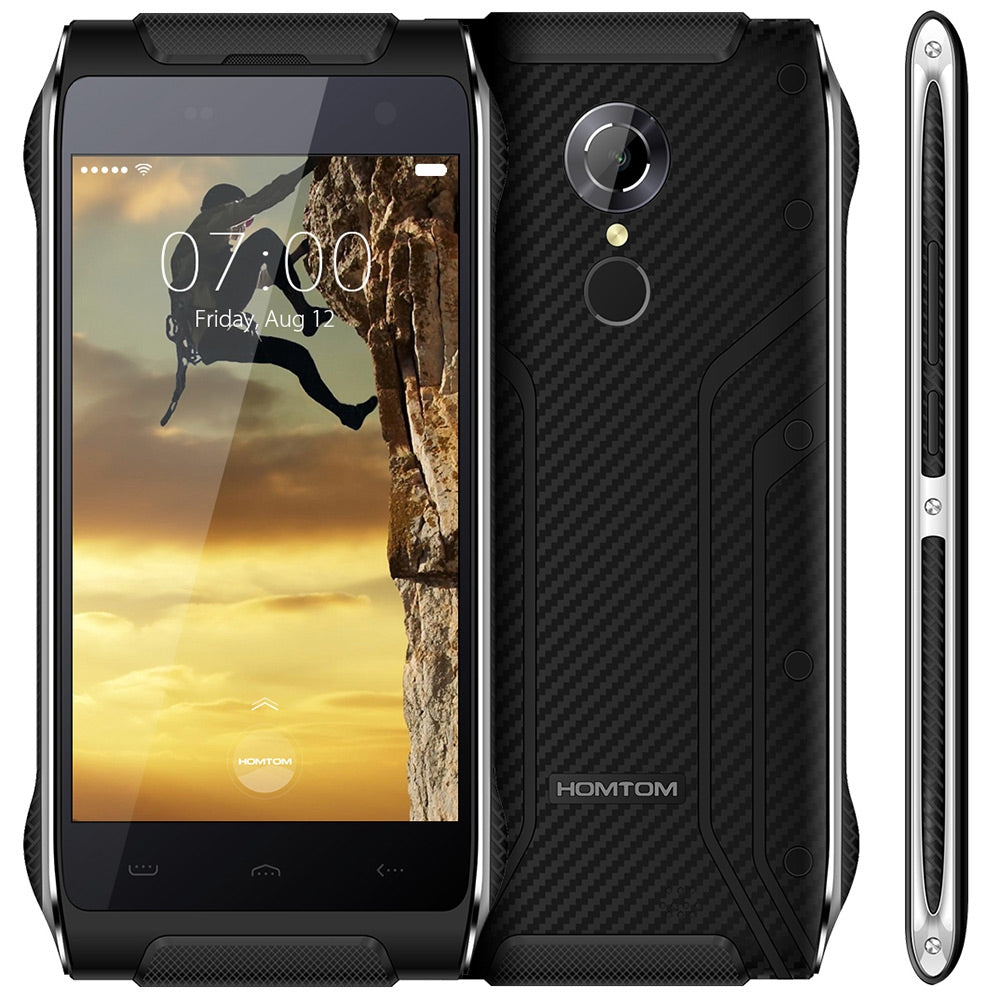 Homtom HT20 Android 6.0 4.7 inch 4G Smartphone MTK6737 Quad Core 1.3GHz 2GB RAM 16GB ROM Fingerprint Scanner Waterproof IP68 Bluetooth 4.0 HotKnot