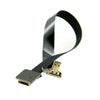 90 Degree Down Angled Micro Male to Mini HDMI Female FPV Use FPC Flat Cable