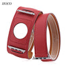 HOCO 42MM Genuine Leather Cuff Wristwatch Strap Pin Buckle Wristband for Apple Smart Watch