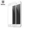 Baseus 3D Arc 9H Toughened Glass PET Soft Border Explosion-proof Anti-blue Shatterproof Screen Protective Film for iPhone 7 Plus 5.5 inch