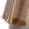 Stylish Stripe Tassel Double Faced Ladies Warm Scarf