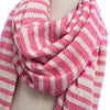 Vintage Oversize Stripe Knitting Ladies Warm Scarf