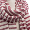 Vintage Oversize Stripe Knitting Ladies Warm Scarf
