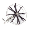 Stainless Steel Wire Cage Hand Gear Eight Trigram Fishing Reel Wheel Fish Anchor Accessory