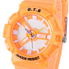 OTS T1166L Kids Quartz Watch 50m Water Resistance Plastic Band Sport Wristwatch