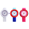 OTS T1179L Children Quartz Watch Donut Shape Case Silicone Band Luminous Pointer 5ATM Wristwatch
