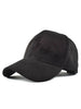 Casual Graffiti Embroidery Faux Suede Baseball Hat