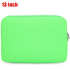 Korean Style Universal Foam Zipper Soft Sleeve Bag Soft Case for MacBook Air Pro Retina