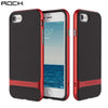 ROCK Royce Series Protective Shell Business Stylish TPU Back Cover PC Frame for iPhone 7