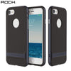 ROCK Royce Series Protective Shell Business Stylish TPU Back Cover PC Frame for iPhone 7