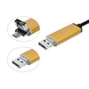 AN99 5.5MM 2-in-1 USB Micro Connector Waterproof 6 LEDs Endoscope Borescope Inspection Wire Camera