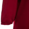 Trendy V-neck Cut Out Three Quarter Sleeve Pure Color Loose Women Blouse