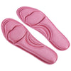 Pair of Memory Foam Insole Shock Absorption Cut-to-fit Stretch Breathable Cushion for Unisex