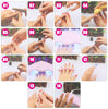 G.N.K Professional Beauty 6W Portable Cure Lamp Dryer UV Gel Nail Tools Full Set