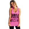 Casual Round Neck Sleeveless Letter Print Loose Vest for Women