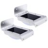 2PCS 16 LEDs Outdoor Solar Motion Light Infrared Sensor Wall Lamp