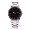KALBOR 6013 Business Male Quartz Watch Rhinestone Dial Wristband