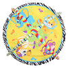 Baby Mat Cartoon Animal Gym Fitness Blanket with Frame Rattle Crawling Developmental Toy