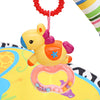 Baby Mat Cartoon Animal Gym Fitness Blanket with Frame Rattle Crawling Developmental Toy
