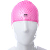 WHALE Unisex Adult Hair Ear Care Hat for Water Sport Waterproof Silicone Swimming Cap