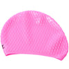 WHALE Unisex Adult Hair Ear Care Hat for Water Sport Waterproof Silicone Swimming Cap