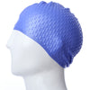 WHALE Unisex Adult Hair Ear Care Hat for Water Sport Waterproof Silicone Swimming Cap