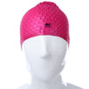 WHALE Unisex Adult Hair Ear Care Hat for Water Sport Waterproof Silicone Swimming Cap