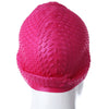 WHALE Unisex Adult Hair Ear Care Hat for Water Sport Waterproof Silicone Swimming Cap