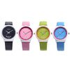 KEZZI K - 1515 Kids Quartz Watch Leather Band Cute Pattern Dial Imported Movt Wristwatch
