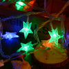 5M 50 LEDs 3W Star String Fairy Light 8 Modes Decoration Lamp