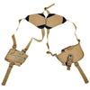 Outdoor Tactical Camouflage Nylon Underarm Bag Hidden Shoulder Pouch
