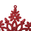 Christmas Glitter Snowflake Hanging Decorating Ornaments