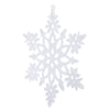 Christmas Glitter Snowflake Hanging Decorating Ornaments