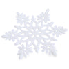 Christmas Glitter Snowflake Hanging Decorating Ornaments
