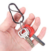 EDCGEAR Spring Clip Hook S-shape Keychain Double Gated Hang Buckle