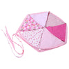 Handmade Triangle Pennant Floral Cotton Banner Flag Hanging Decoration