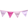 Handmade Triangle Pennant Floral Cotton Banner Flag Hanging Decoration