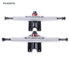 PUENTE 2pcs Universal Durable Magnesium Alloy 7 inch Skateboard Truck