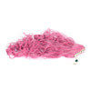 Women Anime Long Pink Curly Wigs with Ponytail Cosplay Party