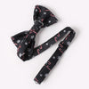 Christmas Crutch and Snowflake Bow Tie