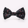 Christmas Crutch and Snowflake Bow Tie
