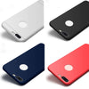 CAFELE Ultra Slim Frosted Soft Touch Flexible Silicone Solid Color Protective Back Cover for iPhone 7 Plus 5.5 inch