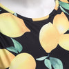 Trendy 2pcs Round Neck Sleeveless Print Crop Top Sheathy pants for Ladies