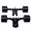 PUENTE 2pcs Universal Durable Magnesium Alloy 7 inch Skateboard Truck with Wheel
