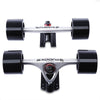 PUENTE 2pcs Universal Durable Magnesium Alloy 7 inch Skateboard Truck with Wheel