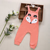 Unisex Child Boys Girls Cute Little Pattern Cotton Blend Casual Dungarees Rompers Overalls Haren Pants